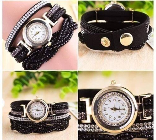 Vintage Soft PU Leather Bracelet Watches - Image 4