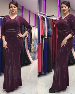 Magenta Dinner Dress