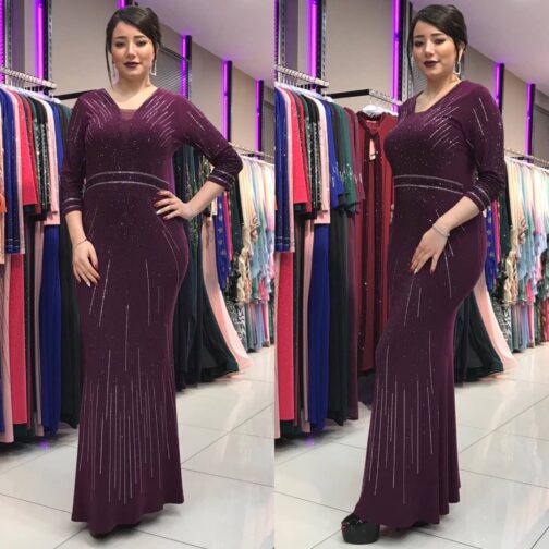 Magenta Dinner Dress