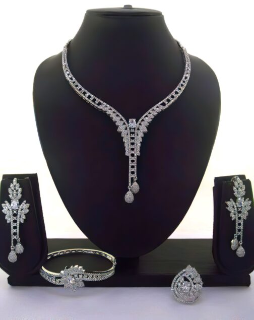 Lovette 4-Piece Cubic Zirconia Set