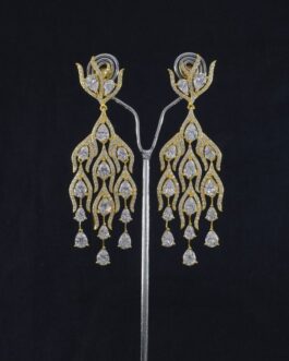 Hanging Gems Cubic Zirconia Earrings