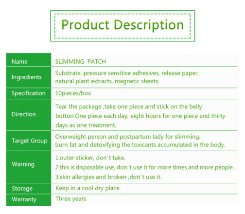 Slimming Plant Extract Patch - Image 4