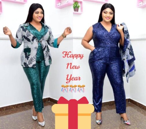 Turkish Sequined Jumpsuit and Jacket