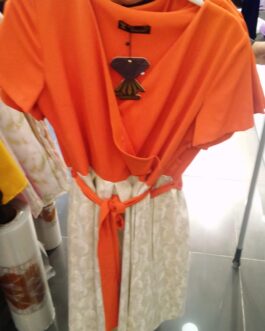 Orange and Cream Turkish Gown
