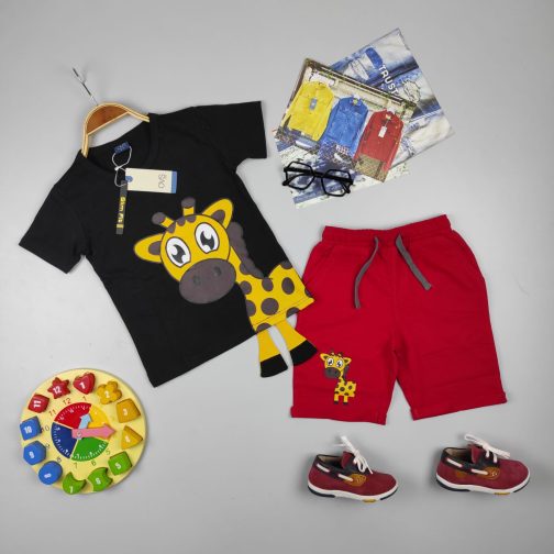 BOYS 2PIECE GIRAFFE SET - Image 4