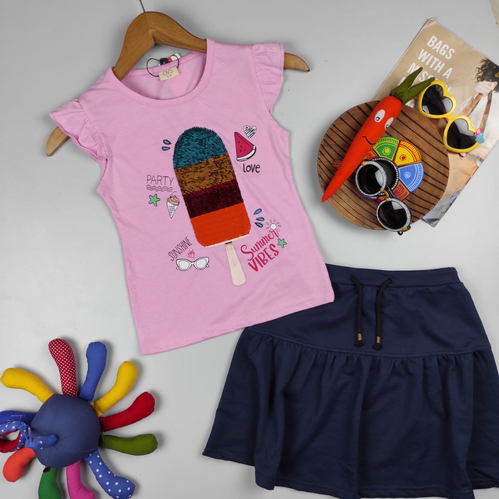 GIRLS 2PIECE LOLIPOP SET